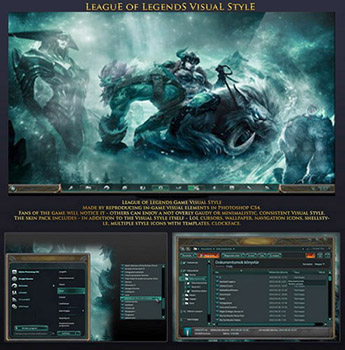 League of Legends - тема для Windows 7 на Развлекательном портале softline2009.ucoz.ru