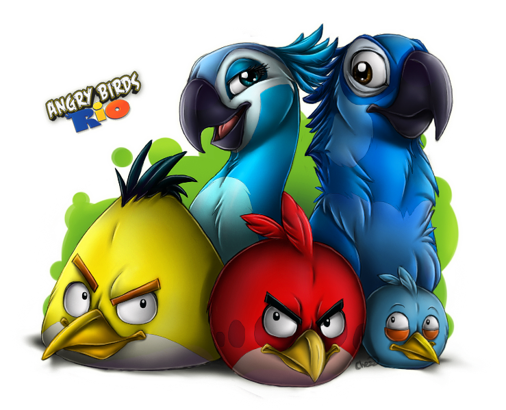 Angry Birds Rio на Развлекательном портале softline2009.ucoz.ru