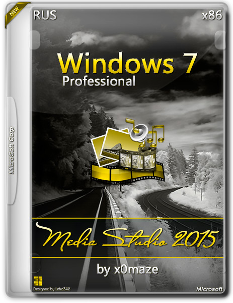 Windows 7 Pro SP1 x86 Media Studio 2015 by x0maze (RUS) на Развлекательном портале softline2009.ucoz.ru