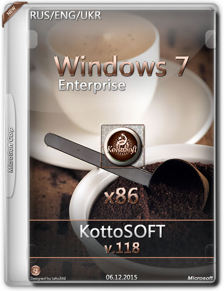 Windows 7 Enterprise x86 KottoSOFT v.118 (RUS/UKR/ENG/2015) на Развлекательном портале softline2009.ucoz.ru