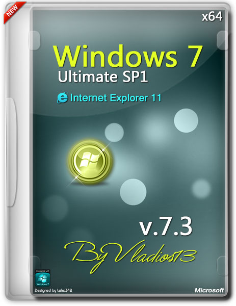 Windows 7 SP1 Ultimate x64 v.7.3 by vladios13 (RUS/2014) на Развлекательном портале softline2009.ucoz.ru