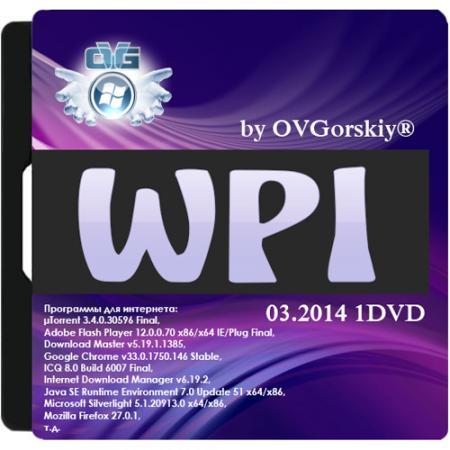 WPI by OVGorskiy 03.2014 1DVD (x86/x64/ML/RUS) на Развлекательном портале softline2009.ucoz.ru