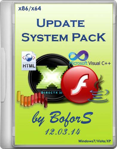 Update System PacK by BoforS DC 12.03 (2014/RUS) на Развлекательном портале softline2009.ucoz.ru