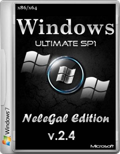 Windows 7 SP1 Ultimate x86/x64 NeleGal Edition v.2.4 (2014/RUS) на Развлекательном портале softline2009.ucoz.ru