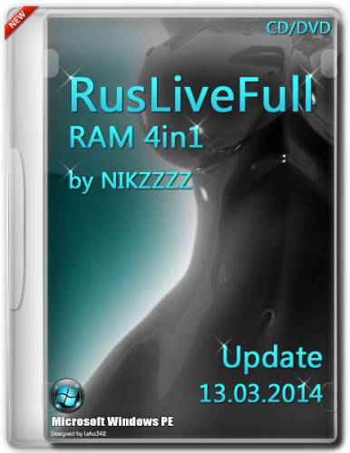 RusLiveFull RAM 4in1 by NIKZZZZ CD/DVD (13.03.2014) на Развлекательном портале softline2009.ucoz.ru