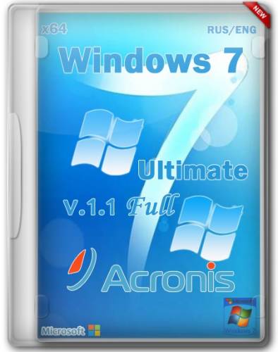 Windows 7 Ultimate Acronis v1.1 x86/x64 Full (RUS/ENG/2014) на Развлекательном портале softline2009.ucoz.ru