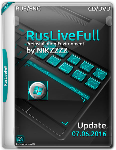 RusLiveFull by NIKZZZZ CD/DVD (07.06.2016) на Развлекательном портале softline2009.ucoz.ru