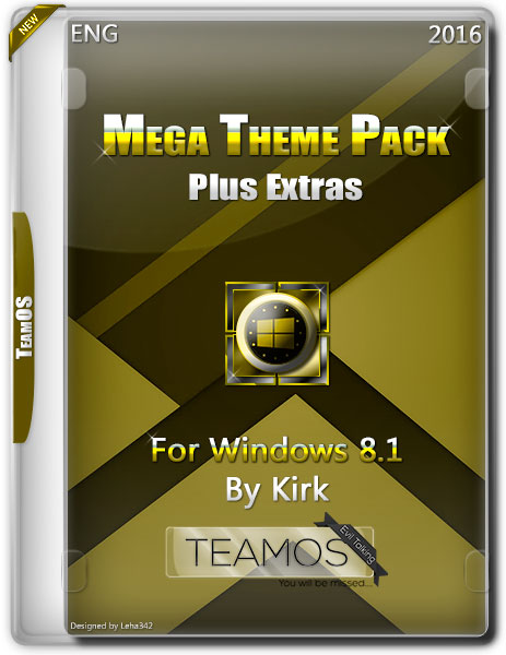 Mega Theme Pack Plus Extras For Windows 8.1 by Kirk TeamOS (2016) на Развлекательном портале softline2009.ucoz.ru