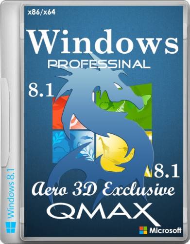 Windows 8.1 x86/x64 Professinal Aero 3D Exclusive by Qmax (2 DVD/2014/RUS) на Развлекательном портале softline2009.ucoz.ru