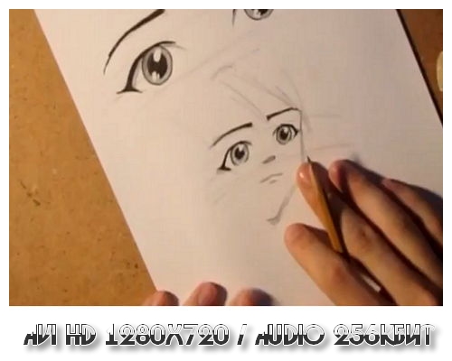 Как рисовать аниме глаза под разными ракурсами (2013) на Развлекательном портале softline2009.ucoz.ru