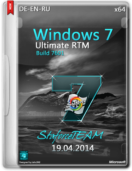 Windows 7 Ultimate Build 7601 x64 RTM StaforceTEAM (DE/EN/RU/19.04.2014) на Развлекательном портале softline2009.ucoz.ru