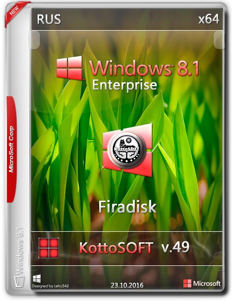 Windows 8.1 Enterprise x64 v.49.16 KottoSOFT (RUS/2016) на Развлекательном портале softline2009.ucoz.ru