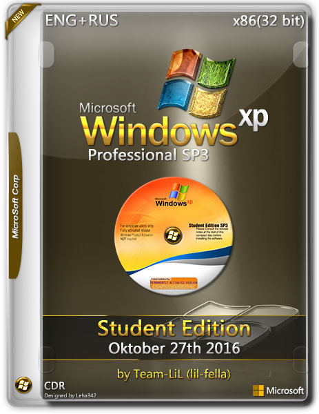 Windows XP Pro SP3 x86 Student Edition Oktober 27th 2016 (ENG/RUS) на Развлекательном портале softline2009.ucoz.ru