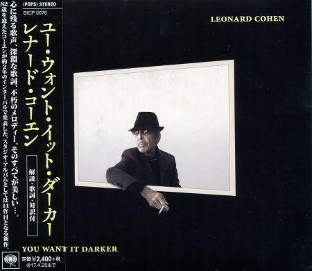 Leonard Cohen - You Want It Darker (Japanese Edition) (Lossless, 2016) на Развлекательном портале softline2009.ucoz.ru