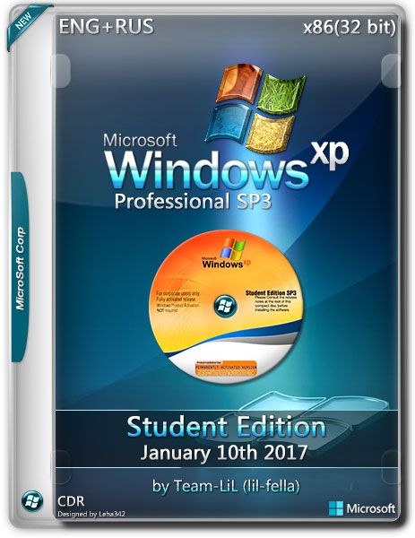 Windows XP Pro SP3 x86 Student Edition January 10th 2017 (ENG/RUS) на Развлекательном портале softline2009.ucoz.ru