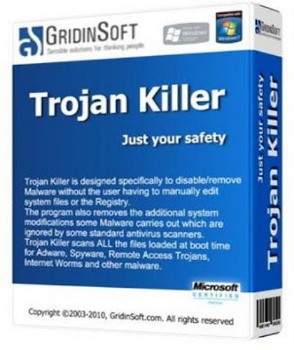 GridinSoft Trojan Killer 2.2.1.1 на Развлекательном портале softline2009.ucoz.ru