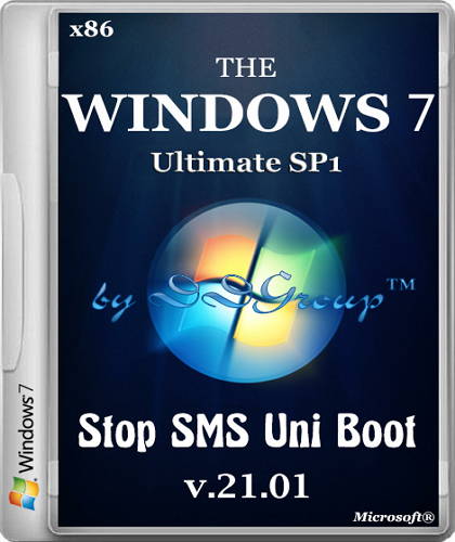Windows 7 Ultimate SP1 x86 Stop SMS Uni Boot v.21.01 by DDGroup (2014) Rus на Развлекательном портале softline2009.ucoz.ru