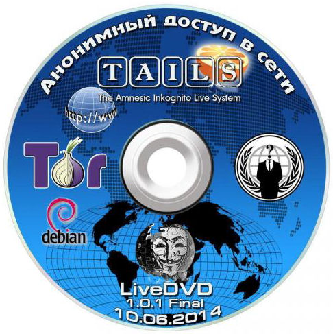 Tails 1.0.1 [анонимный доступ в сети] [i386] 1xDVD на Развлекательном портале softline2009.ucoz.ru