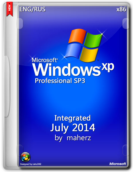 Windows XP Pro SP3 x86 Integrated July 2014 By Maherz (ENG/RUS) на Развлекательном портале softline2009.ucoz.ru