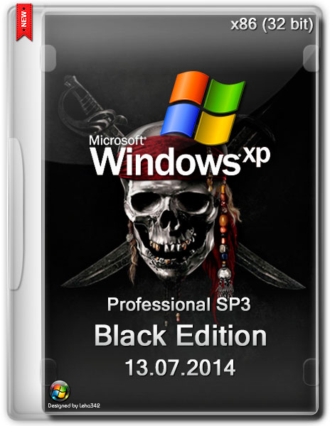 Windows XP Professional SP3 Black Edition 13.07.2014 (х86/ENG/RUS) на Развлекательном портале softline2009.ucoz.ru