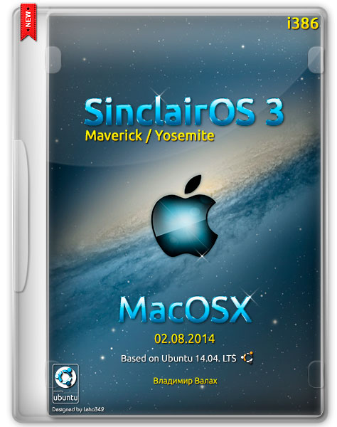 SinclairOS 3 MacOSX x86 (MULTI/RUS/2014) на Развлекательном портале softline2009.ucoz.ru