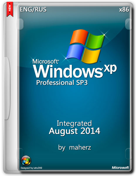 Windows XP Pro SP3 x86 Integrated August 2014 By Maherz (ENG/RUS) на Развлекательном портале softline2009.ucoz.ru