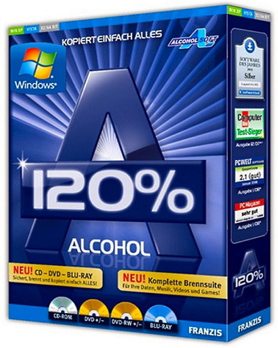 Alcohol 120% 2.0.3.6828 Final Retail + Rus на Развлекательном портале softline2009.ucoz.ru