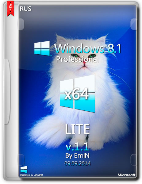 Windows 8.1 Professional x64 Lite v.1.1 by EmiN (RUS/2014) на Развлекательном портале softline2009.ucoz.ru