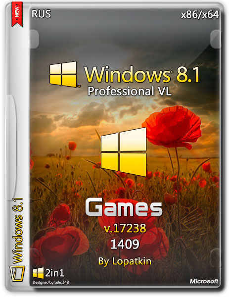 Windows 8.1 Professional VL x86/x64 v.17238 Games 1409 (RUS/2014) на Развлекательном портале softline2009.ucoz.ru