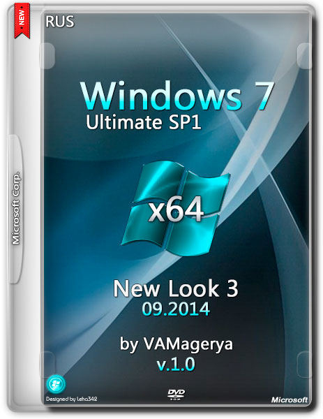 Windows 7 Ultimate SP1 x64 NL3 v.09.2014 by VAMagerya (RUS/2014) на Развлекательном портале softline2009.ucoz.ru