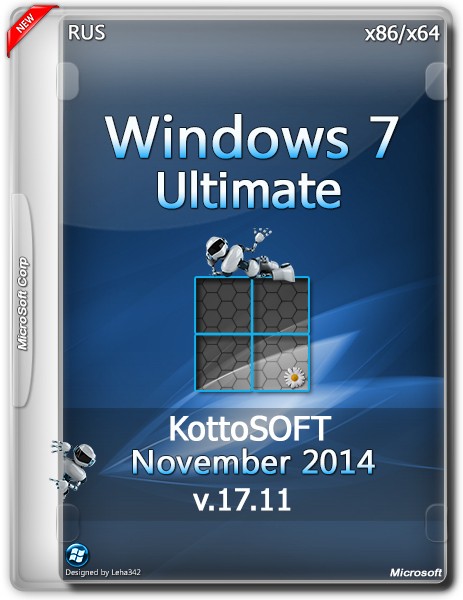 Windows 7 Ultimate KottoSOFT v.17.11 (x86/x64/2014/RUS) на Развлекательном портале softline2009.ucoz.ru