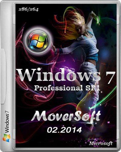 Windows 7 Pro SP1 by MoverSoft 02.2014 (x86/x64/RUS) на Развлекательном портале softline2009.ucoz.ru