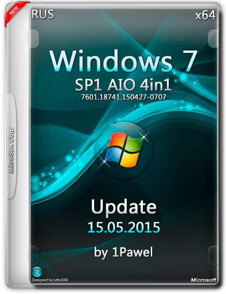Windows 7 SP1 x64 AIO 4in1 Update 15.05.2015 by 1Pawel (RUS) на Развлекательном портале softline2009.ucoz.ru