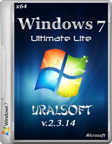 Windows 7 x64 Ultimate Lite UralSOFT v.2.3.14 (2014/RUS) на Развлекательном портале softline2009.ucoz.ru