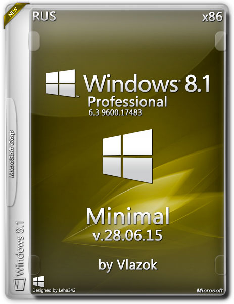 Windows 8.1 Professional x86 Minimal v.28.06.15 by Vlazok (RUS/2015) на Развлекательном портале softline2009.ucoz.ru