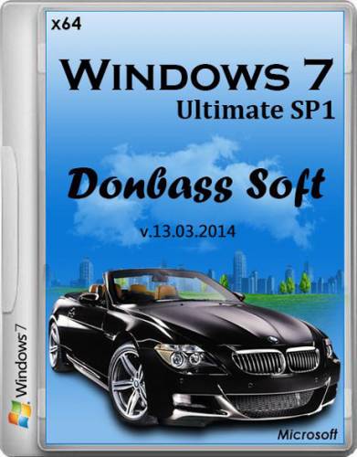 Windows 7 Ultimate x64 SP1 Donbass Soft v.13.03 (2014/RUS) на Развлекательном портале softline2009.ucoz.ru