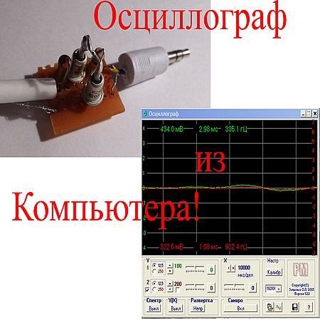 Осциллограф из компьютера (2016) на Развлекательном портале softline2009.ucoz.ru