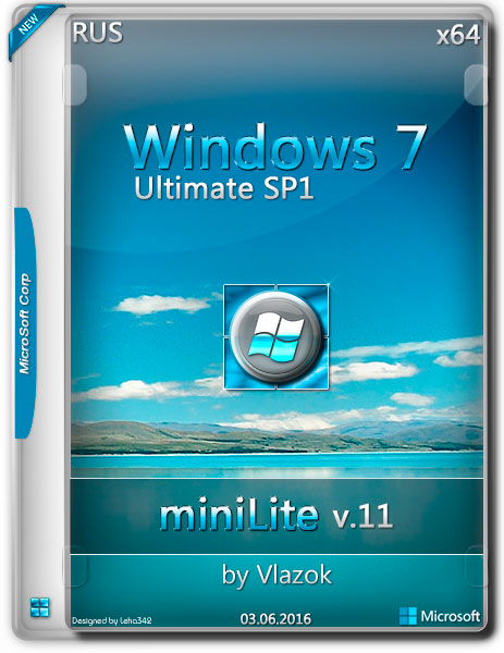 Windows 7 Ultimate SP1 x64 miniLite v.11 by Vlazok (RUS/2016) на Развлекательном портале softline2009.ucoz.ru