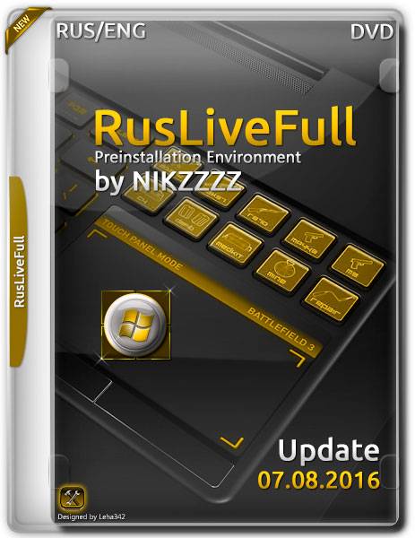 RusLiveFull by NIKZZZZ DVD Update 07.08.2016 (RUS/ENG) на Развлекательном портале softline2009.ucoz.ru