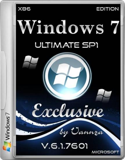 Windows 7 Ultimate SP1 x86 Exclusive by Vannza Edition (2014/RUS/ENG) на Развлекательном портале softline2009.ucoz.ru