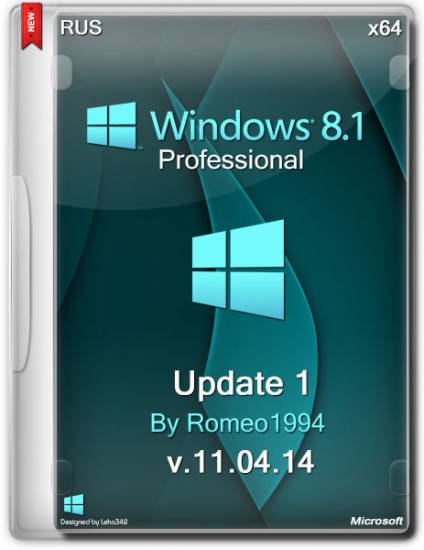 Windows 8.1 Professional x64 Update1 v.11.04.14 by Romeo1994 (RUS/2014) на Развлекательном портале softline2009.ucoz.ru