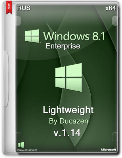 Windows 8.1 Enterprise x64 Lightweight v.1.14 by Ducazen (2014/RUS) на Развлекательном портале softline2009.ucoz.ru