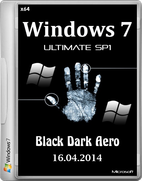 Windows 7 SP1 x64 Ultimate Black Dark Aero by Qmax® (2014/RUS) на Развлекательном портале softline2009.ucoz.ru