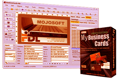 Mojosoft BusinessCards MX 91  Portable на Развлекательном портале softline2009.ucoz.ru