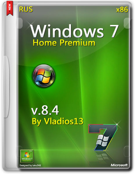 Windows 7 SP1 Home Premium x86 v.8.4 By vladios13 (RUS/2014) на Развлекательном портале softline2009.ucoz.ru