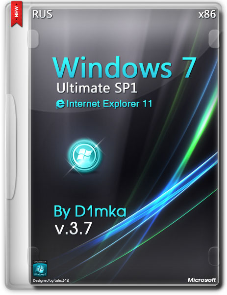 Windows 7 Ultimate SP1 x86 by D1mka v.3.7 (RUS/2014) на Развлекательном портале softline2009.ucoz.ru