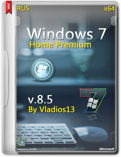Windows 7 SP1 Home Premium x64 v.8.5 By Vladios13 (RUS/2014) на Развлекательном портале softline2009.ucoz.ru