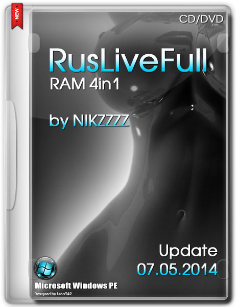 RusLiveFull RAM 4in1 by NIKZZZZ CD/DVD (07.05.2014) на Развлекательном портале softline2009.ucoz.ru