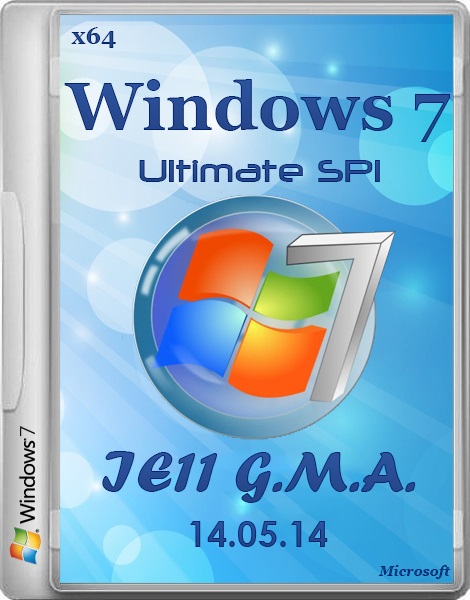 Windows 7 ultimate SP1 x64 IE11 G.M.A. 14.05 (2014/RUS) на Развлекательном портале softline2009.ucoz.ru