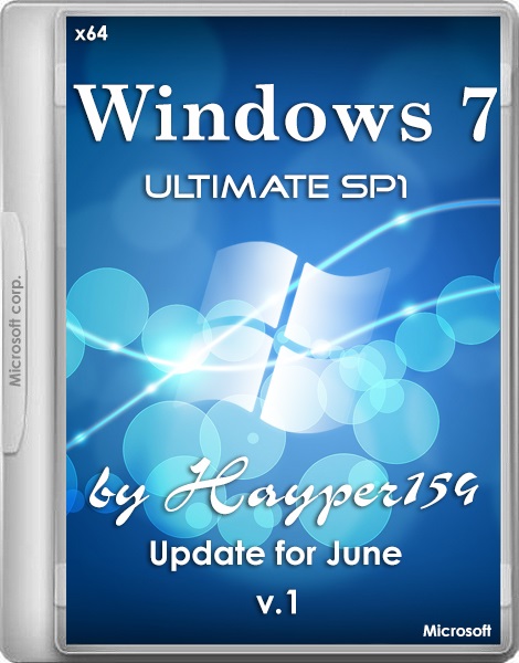 Windows 7 Ultimate SP1 x64 by Hayper v.1 Update for June 06.06 (2014/RUS/ENG) на Развлекательном портале softline2009.ucoz.ru